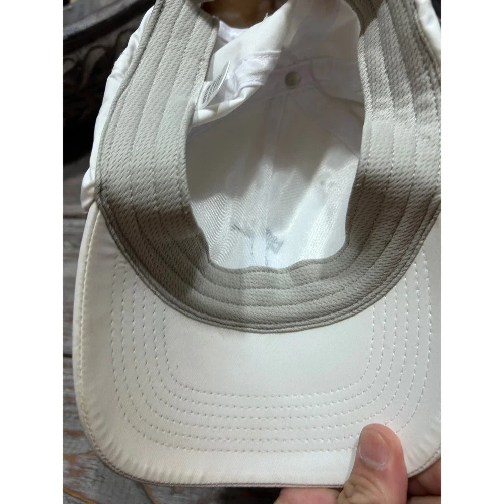 LPGA Ladies Professional Golf Association Hat White Blue Embroidered Adjustable
